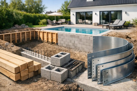 Guide til materialer til poolkonstruktioner i svenske hjem