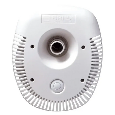 Vit svart plast JETSWIM BRILIX Elegance takmonterad rökdetektor med cirkulär sensor