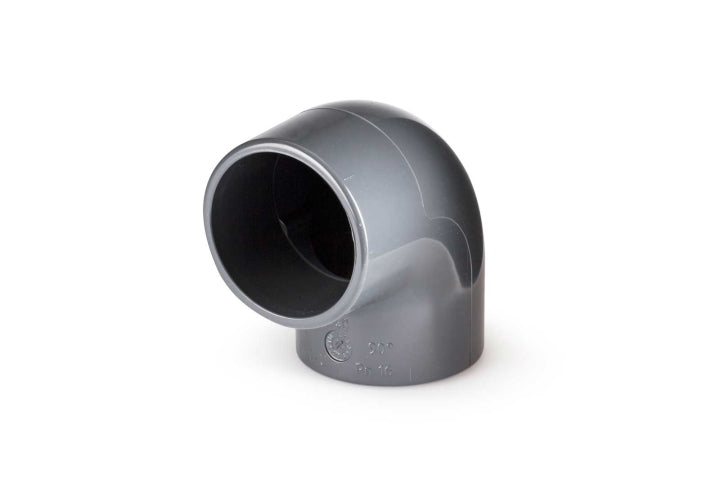 Vinkel PVC 90° Ø50, 24-pack