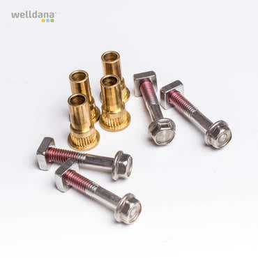 Bultsats till pumphus för Max Flo XL