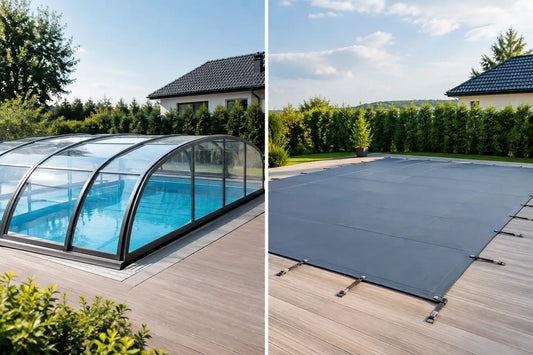 Pooltak eller säkerhetsöverdrag - vad passar bäst?