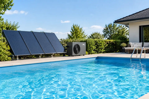Poolvarme med solenergi til længere badesæson