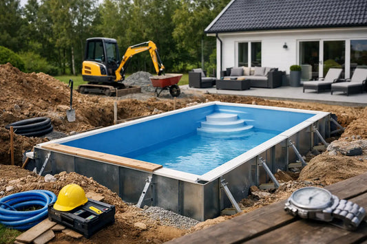 Hur lång tid tar ett poolbygge i Sverige?