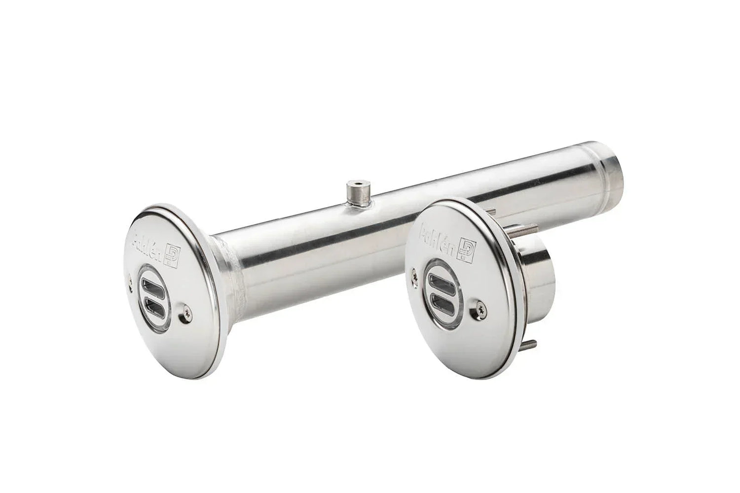 Indløb rustfrit/bronze