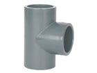 PVC T-rør 90° med limmuffe 50 mm