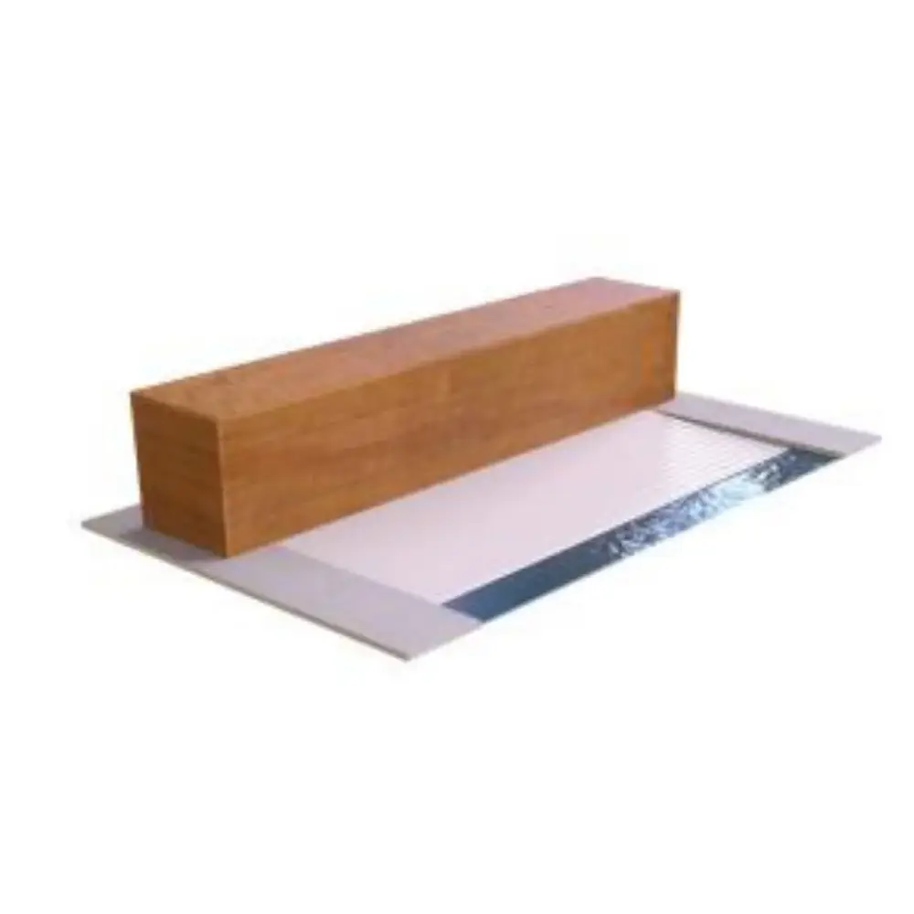 Rektangulär trälist AquaTop Ovanmark 5m bredd, 60x14mm, ljusbrun yta