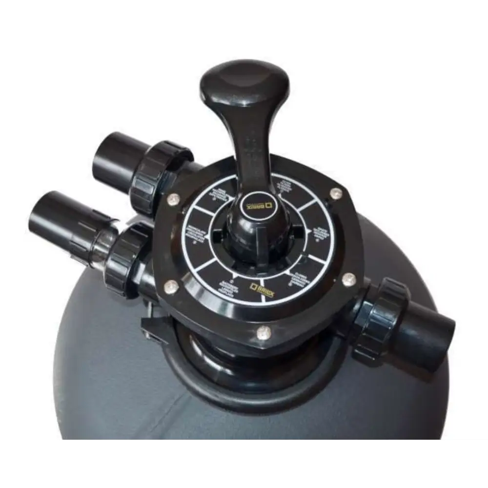 Brilix FSP350 sandfilter-pump combo med svart bas och hanterbar filter