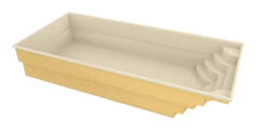 Glasfiberpool Aruba 800 8,20 m x 3,70 m x 1,50 m