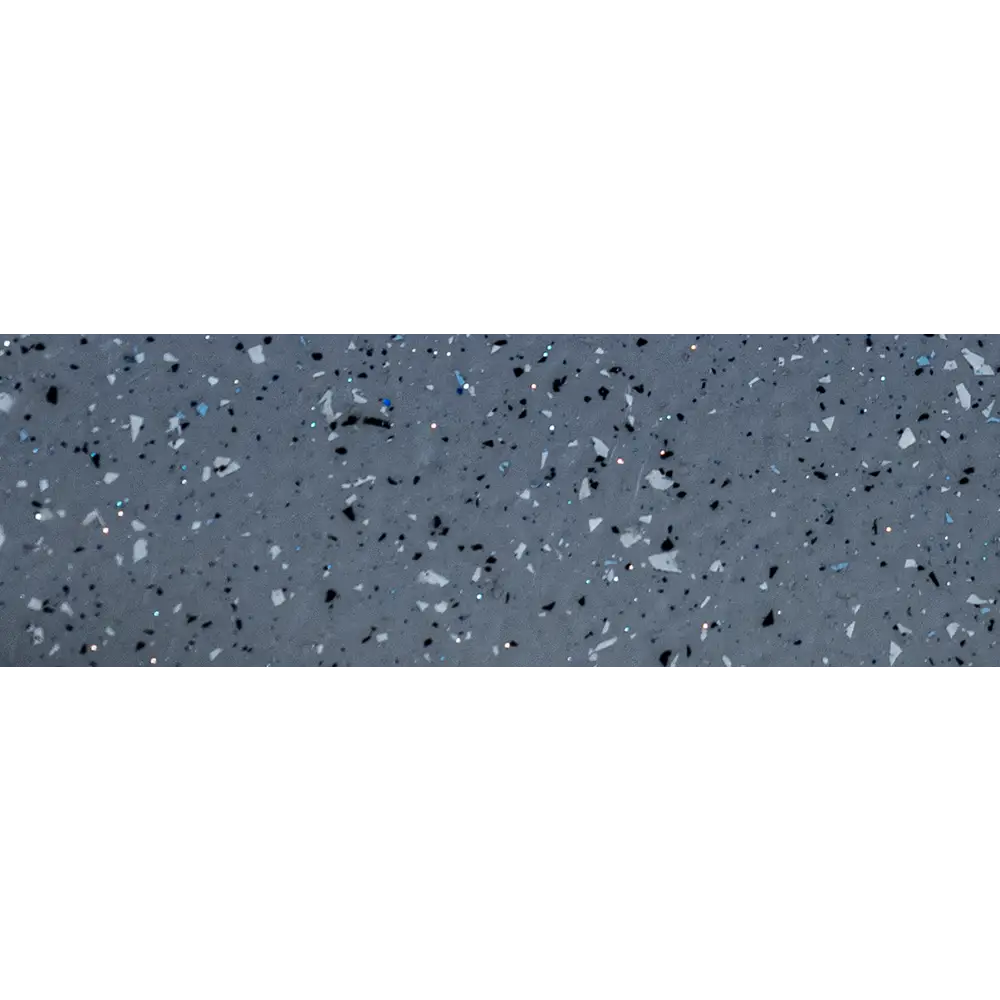 Grå terrazzo pool med svart, vit och blå speckles i Grenada 600