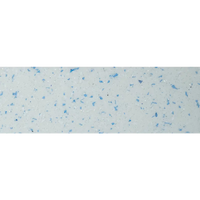 Ljusblå fläckig bänkskiva med glansig yta för Glasfiberpool Mini Victoria