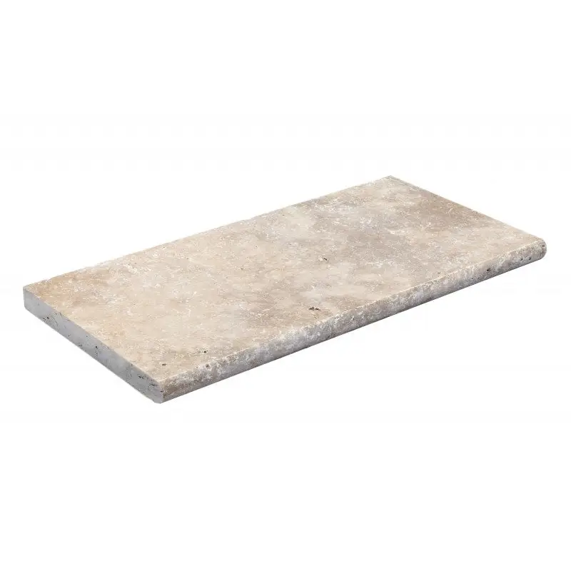 Beige naturstenplatta Natura Kiruna paket med texturerad yta