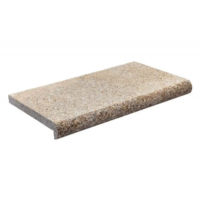 Beige granitkantsten med fläckig textur i Natura Napoli paket