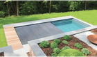 Leisurepools Reflection med lamellboks 3,8×7,92-9,92m, 1,28-1,78m dybde