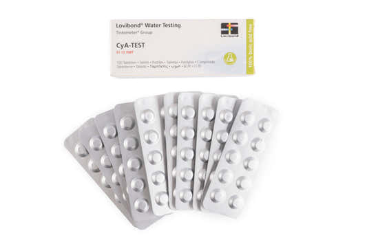 Testtablett Cyanursyra, 100 tabletter