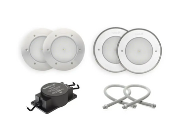 Pahlen belysningspaket bas med fyra infällda LED-lampor