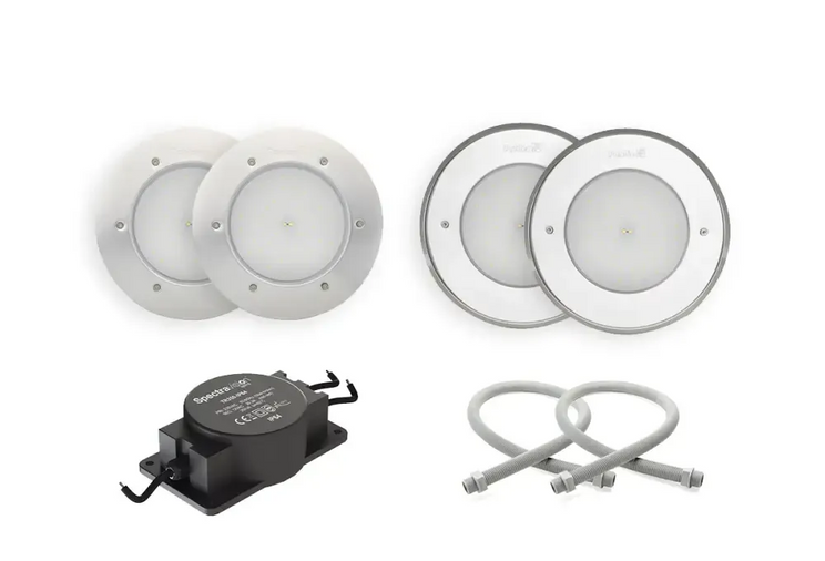 Pahlen belysningspaket bas med fyra infällda LED-lampor