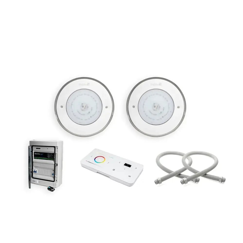 Pahlen Belysningspaket PREMIUM+ med vita runda infällda LED-lampor