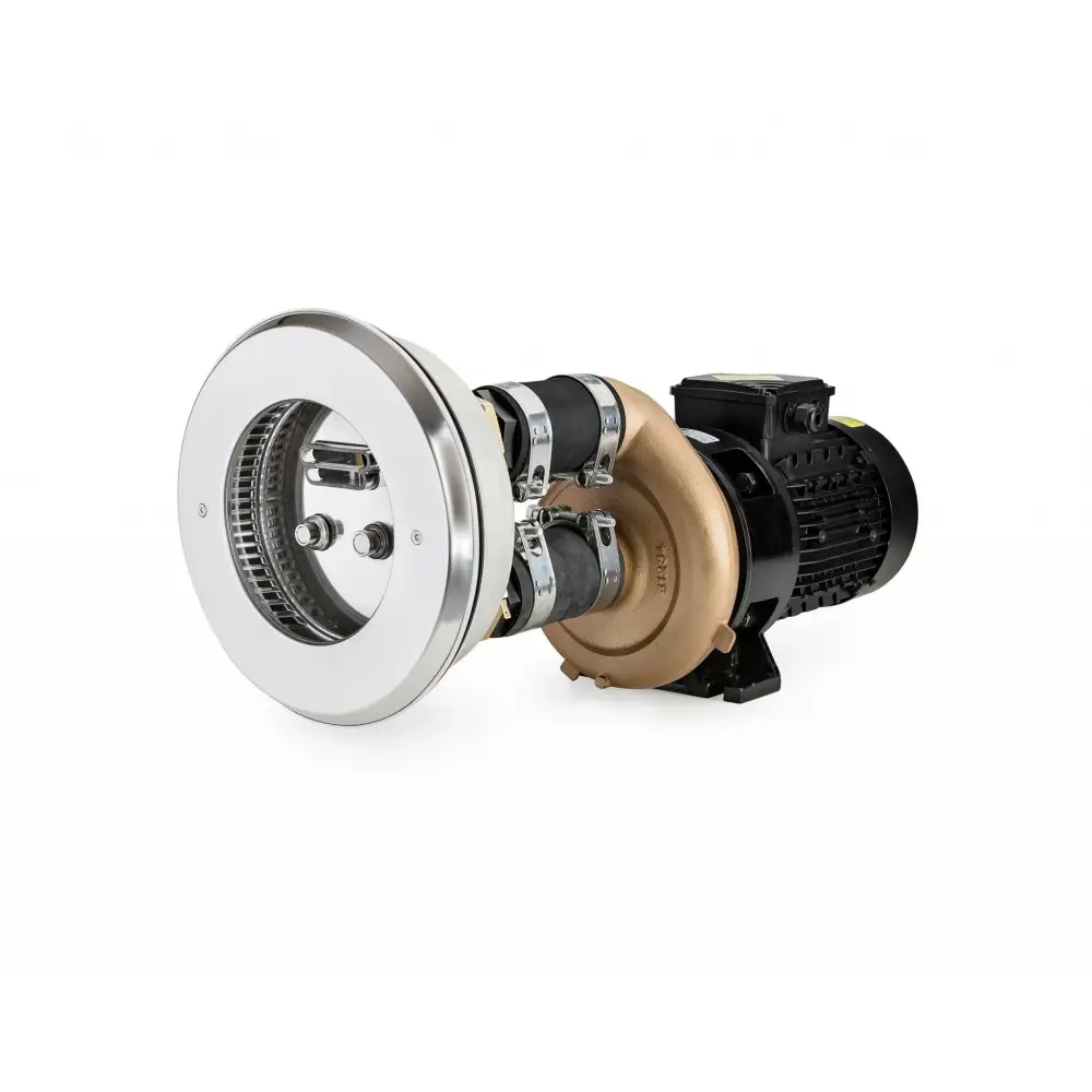 Pahlen Jet Swim Premium Motion Marine-pump i rostfritt stål och brons med svart motor