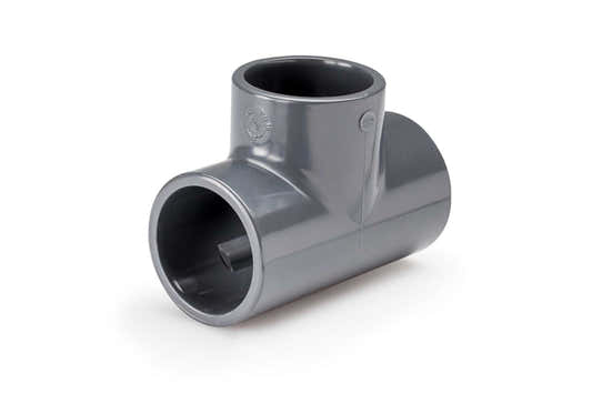 T-rör PVC 90° Ø50, 12-pack