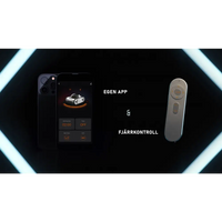 XWarrior InverX X60 silver fjärrkontroll med cirkulär knapp