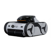 XWarrior InverX X60 AI trådlös robotpoolrengörare i vitt och svart med tankdesign