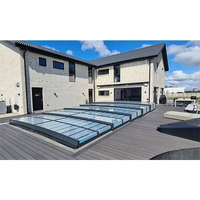 Moderna glastakpaneler med sarg klarplast antracit i snygg design