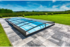 Pooltag Albixon Sydney 4×7 (Enkelskinne, Antracit)