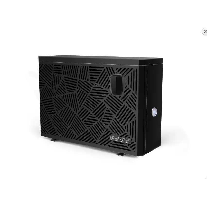 Poolvärmepump Brilix XHPFD med svart inverboost-luft renare