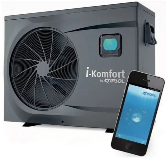 Kripsol i-Comfort RC-inverter til pool med digitalt display