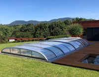 Pooltak NIVO KIT 960B 4×9 (klarglas, sideindgang)