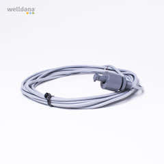 Welldana flyderkontakt 12 V med 5 m kabel