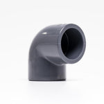 PVC-vinkel 90° – gänga/lim