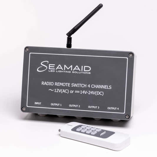 Seamaid fjernbetjeningssæt – 4 kanaler