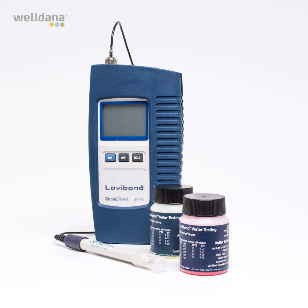 Håndholdt pH-måler med sensor – pH 0–14