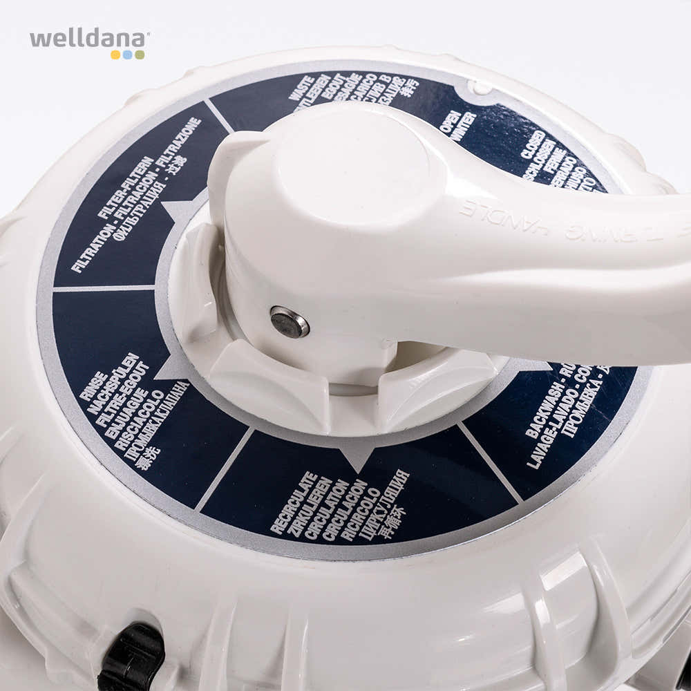PPG sandfilter med top- eller sideventil