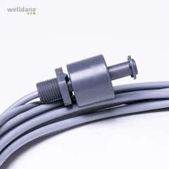Welldana flyderkontakt 12 V med 5 m kabel