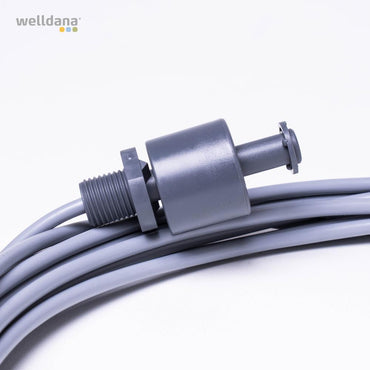 Welldana flottörgivare 12 V med 5 m kabel