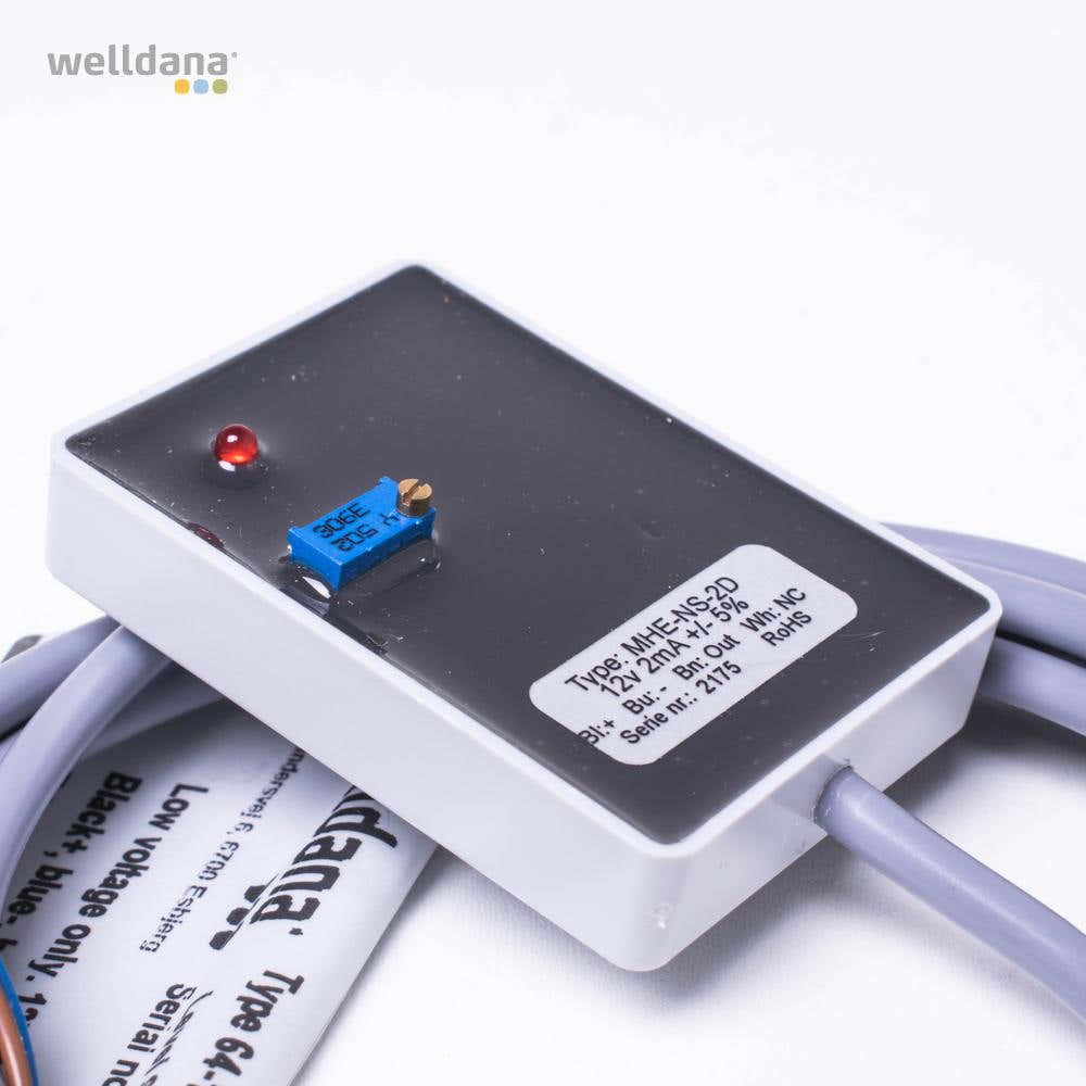 Welldana kapacitiv niveausensor 12 V, MHE-NS-2D H7-208