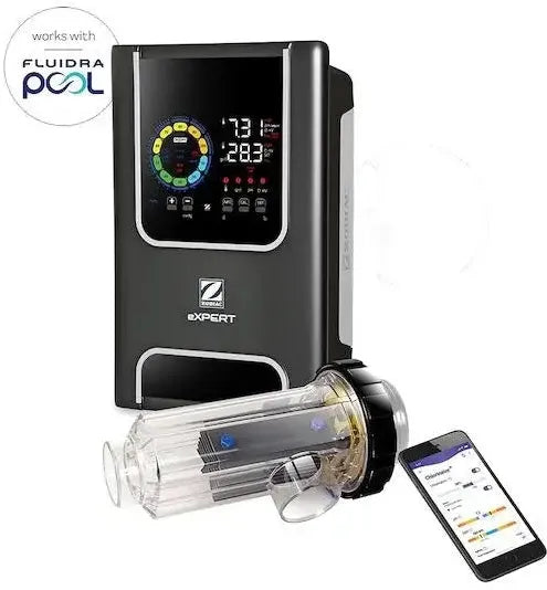 Zodiac Expert självreglerande poolrengöringskontrollenhet med display och filter